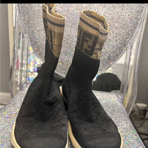 Authentic FENDI Sock Boots - Picture 3 of 11